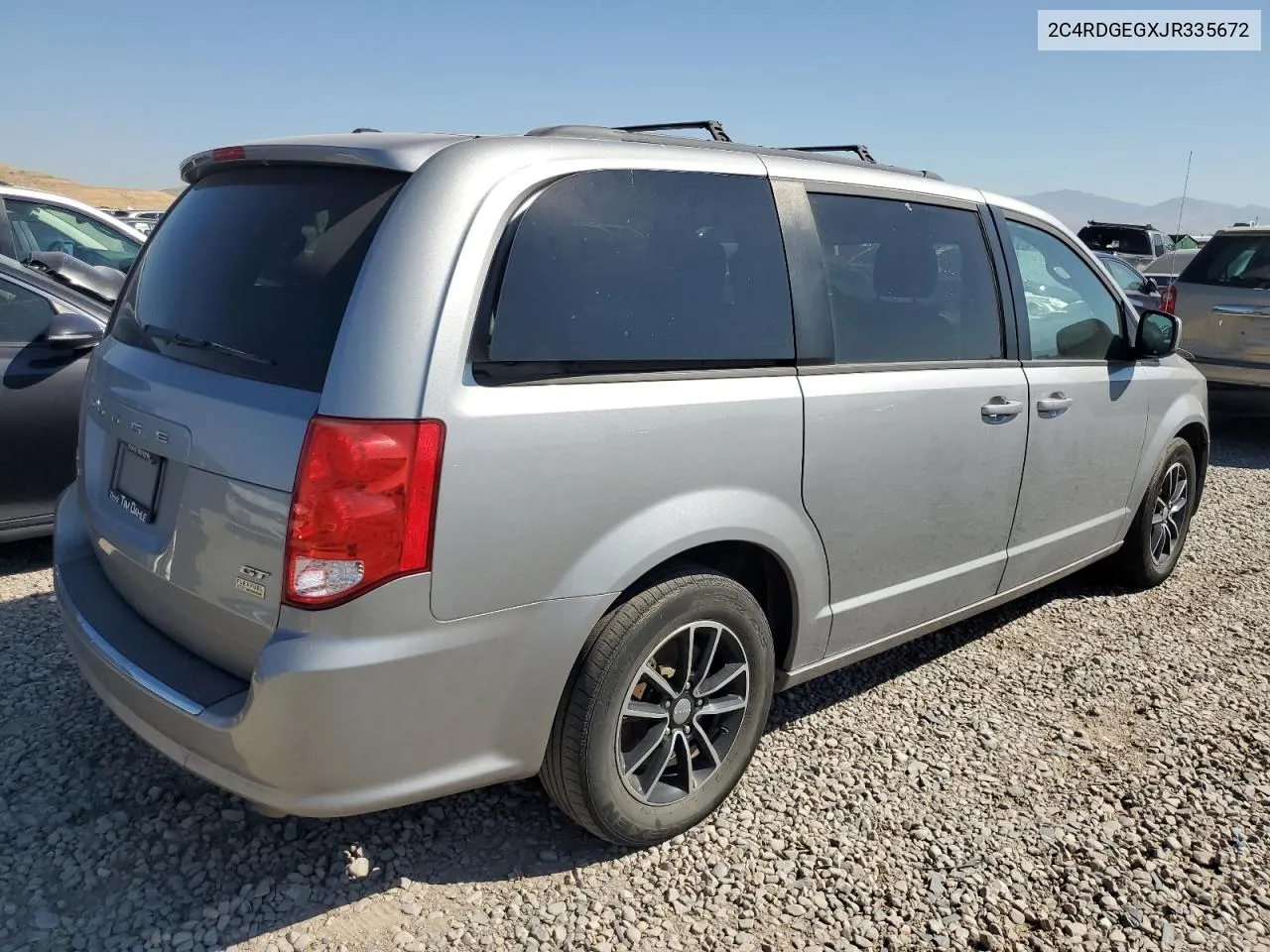 2018 Dodge Grand Caravan Gt VIN: 2C4RDGEGXJR335672 Lot: 70250184