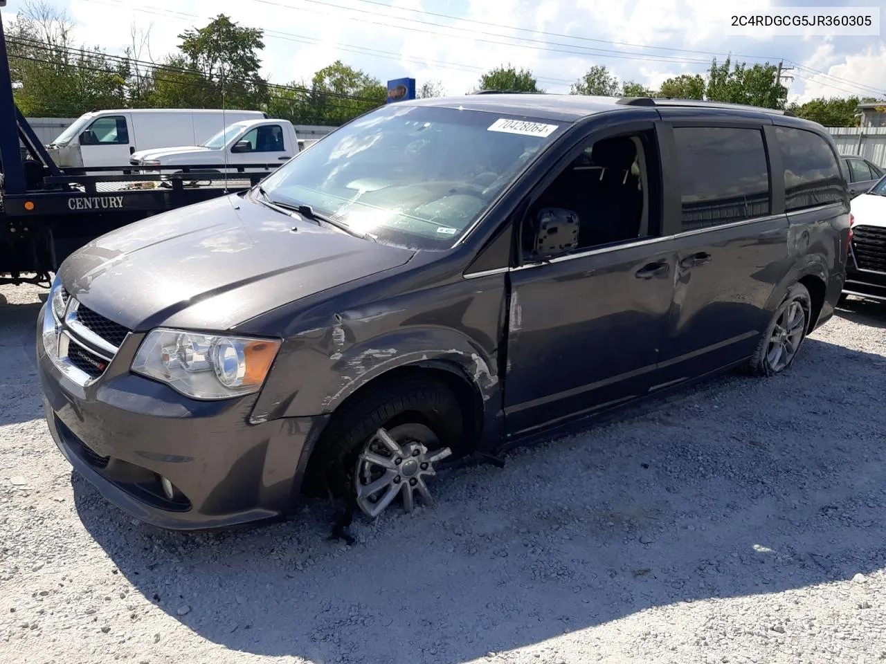 2C4RDGCG5JR360305 2018 Dodge Grand Caravan Sxt