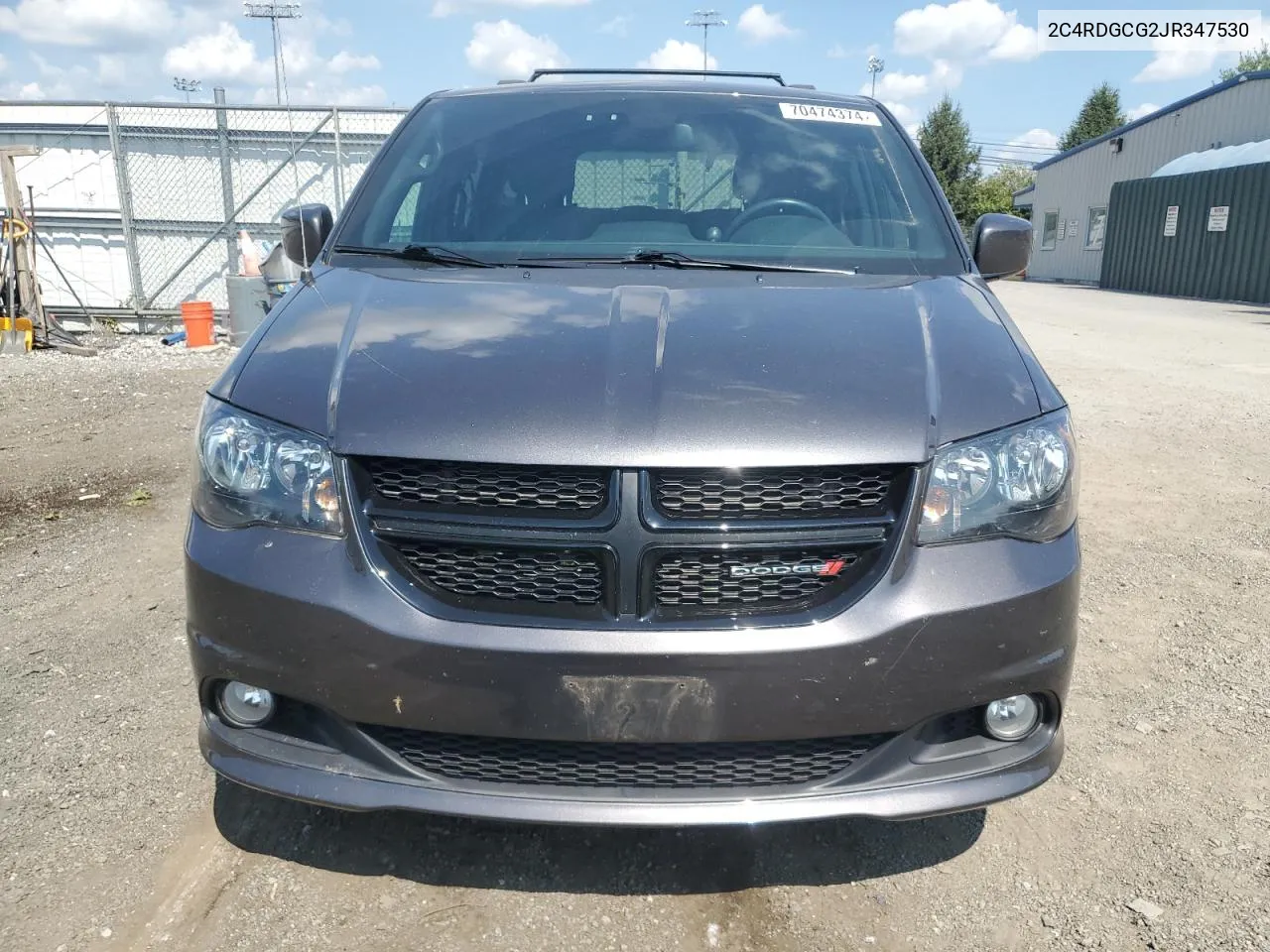 2C4RDGCG2JR347530 2018 Dodge Grand Caravan Sxt