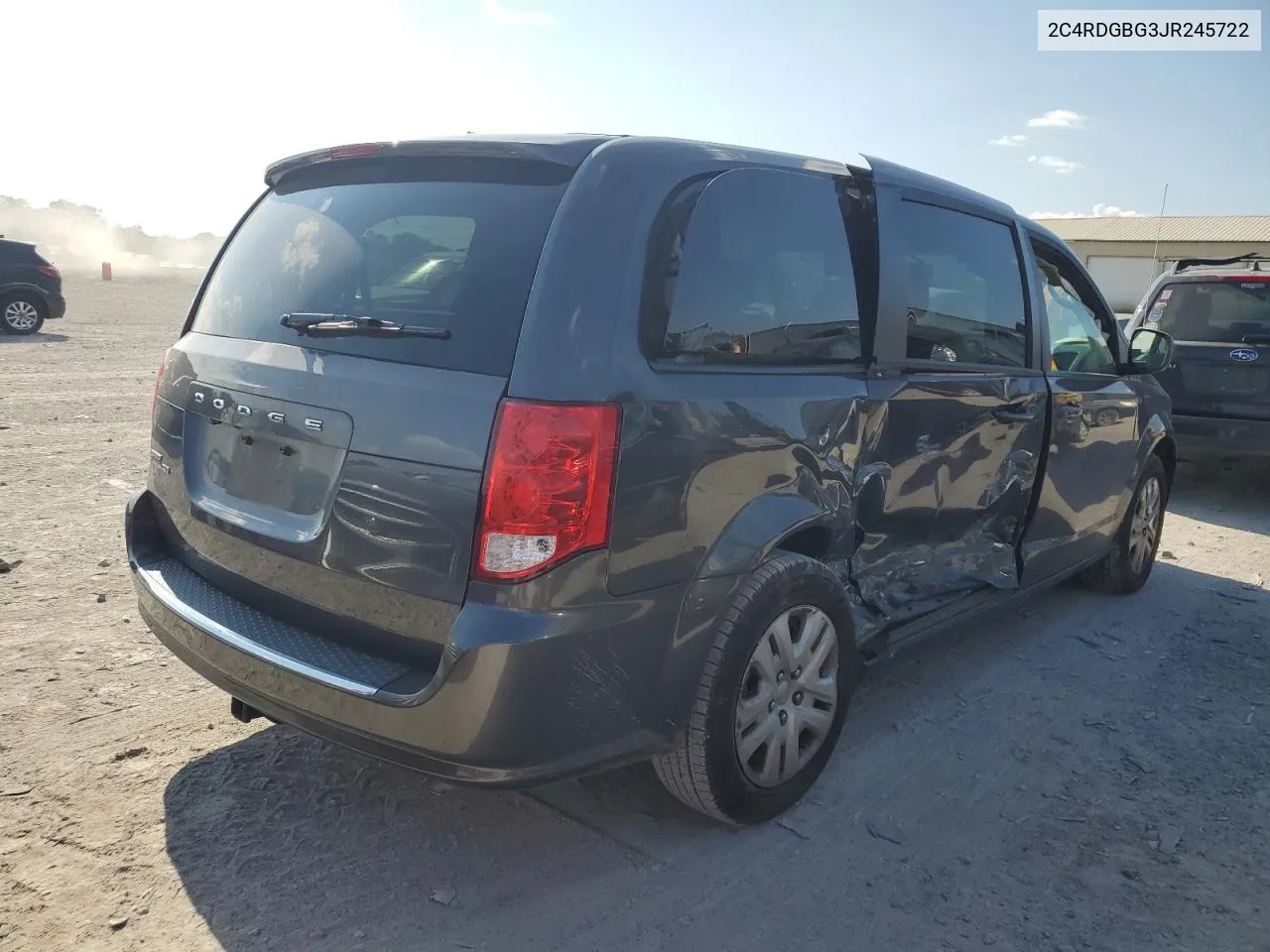 2018 Dodge Grand Caravan Se VIN: 2C4RDGBG3JR245722 Lot: 71969844