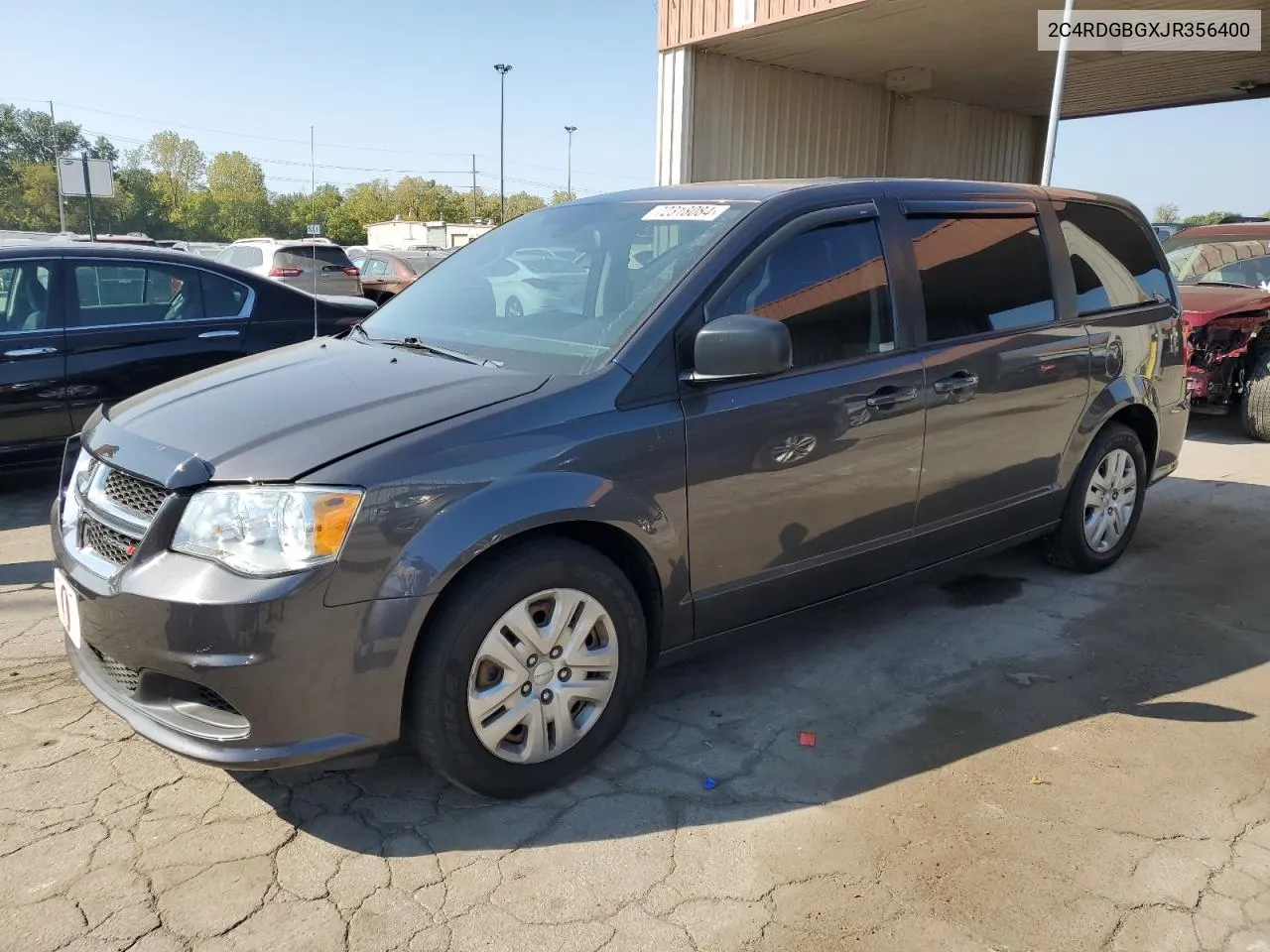 2018 Dodge Grand Caravan Se VIN: 2C4RDGBGXJR356400 Lot: 72318084