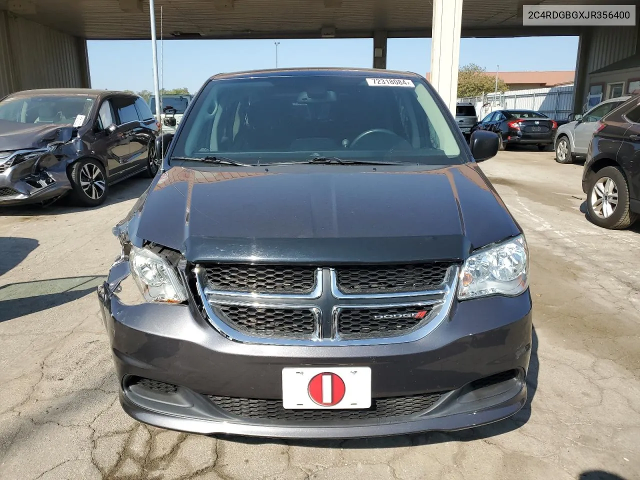 2C4RDGBGXJR356400 2018 Dodge Grand Caravan Se