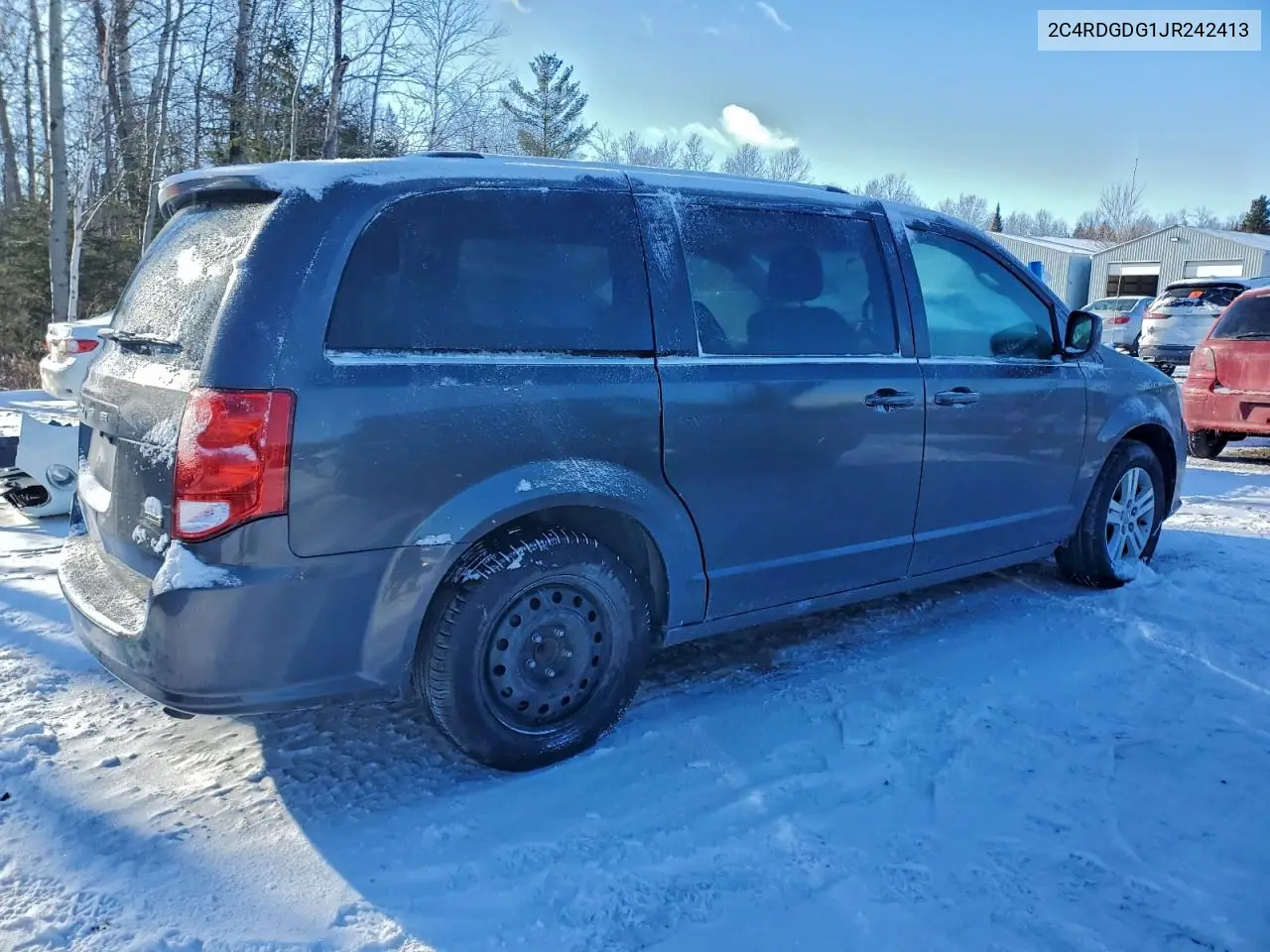 2C4RDGDG1JR242413 2018 Dodge Grand Caravan Crew