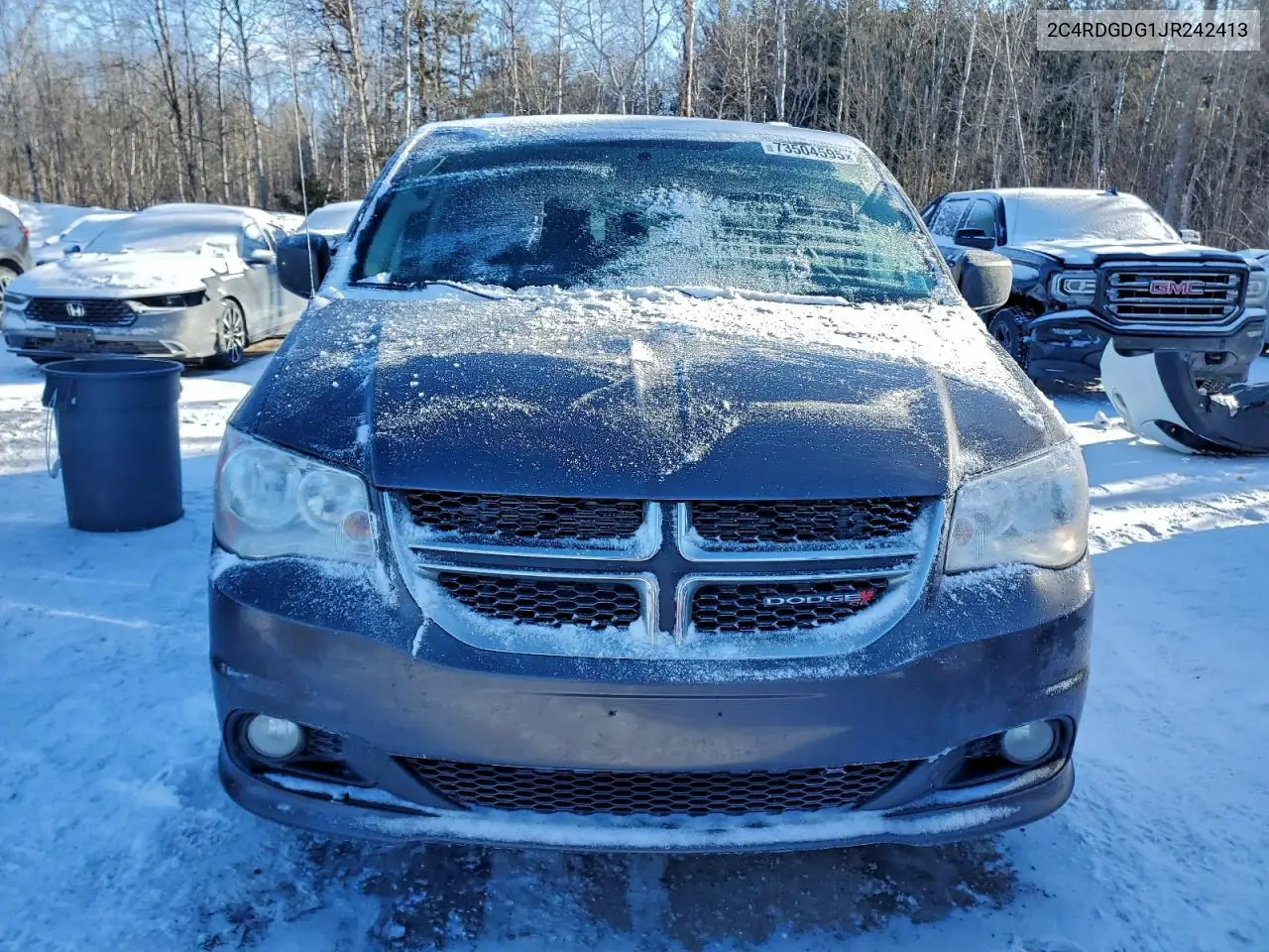 2C4RDGDG1JR242413 2018 Dodge Grand Caravan Crew