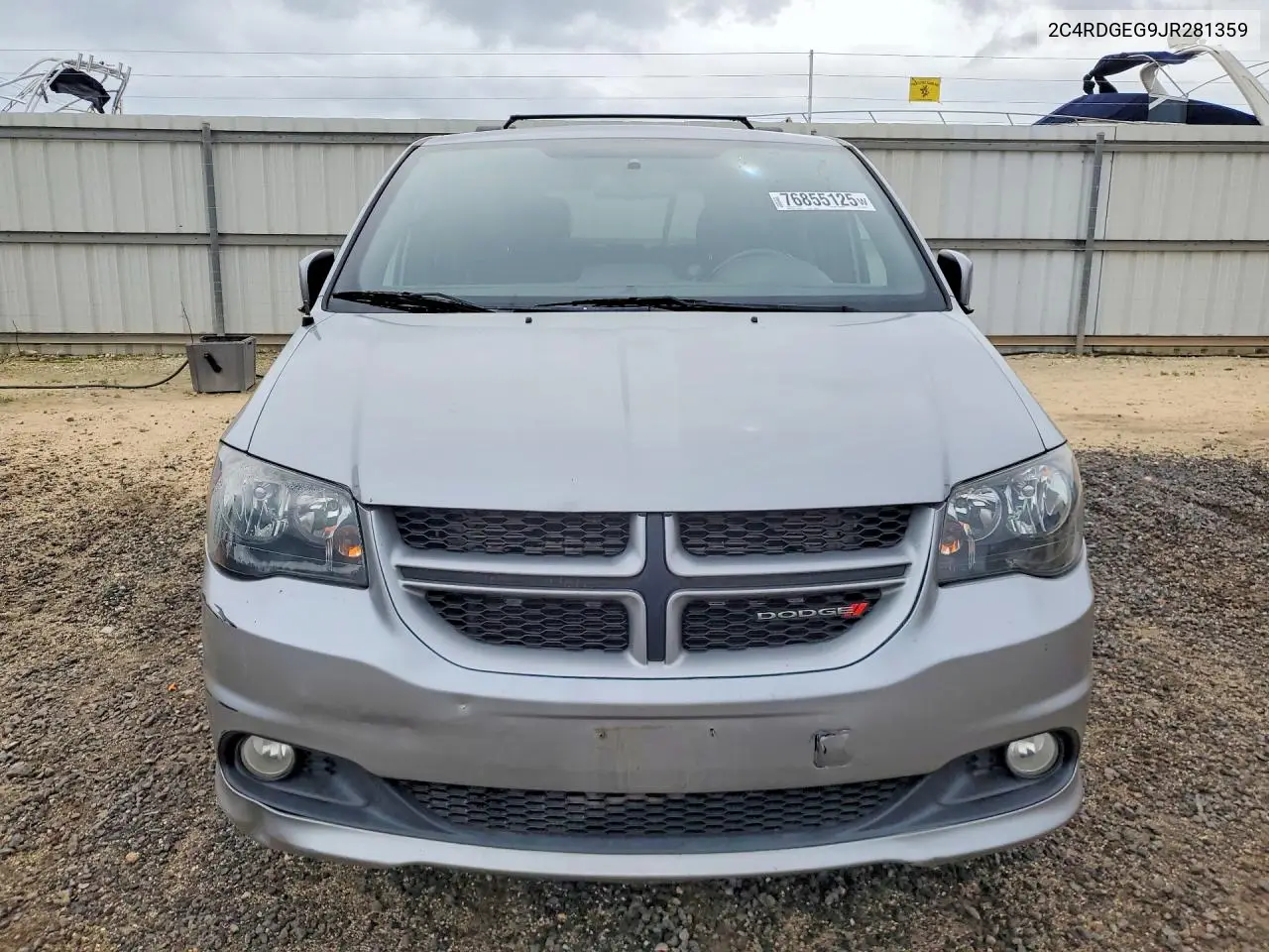 2C4RDGEG9JR281359 2018 Dodge Grand Caravan Gt