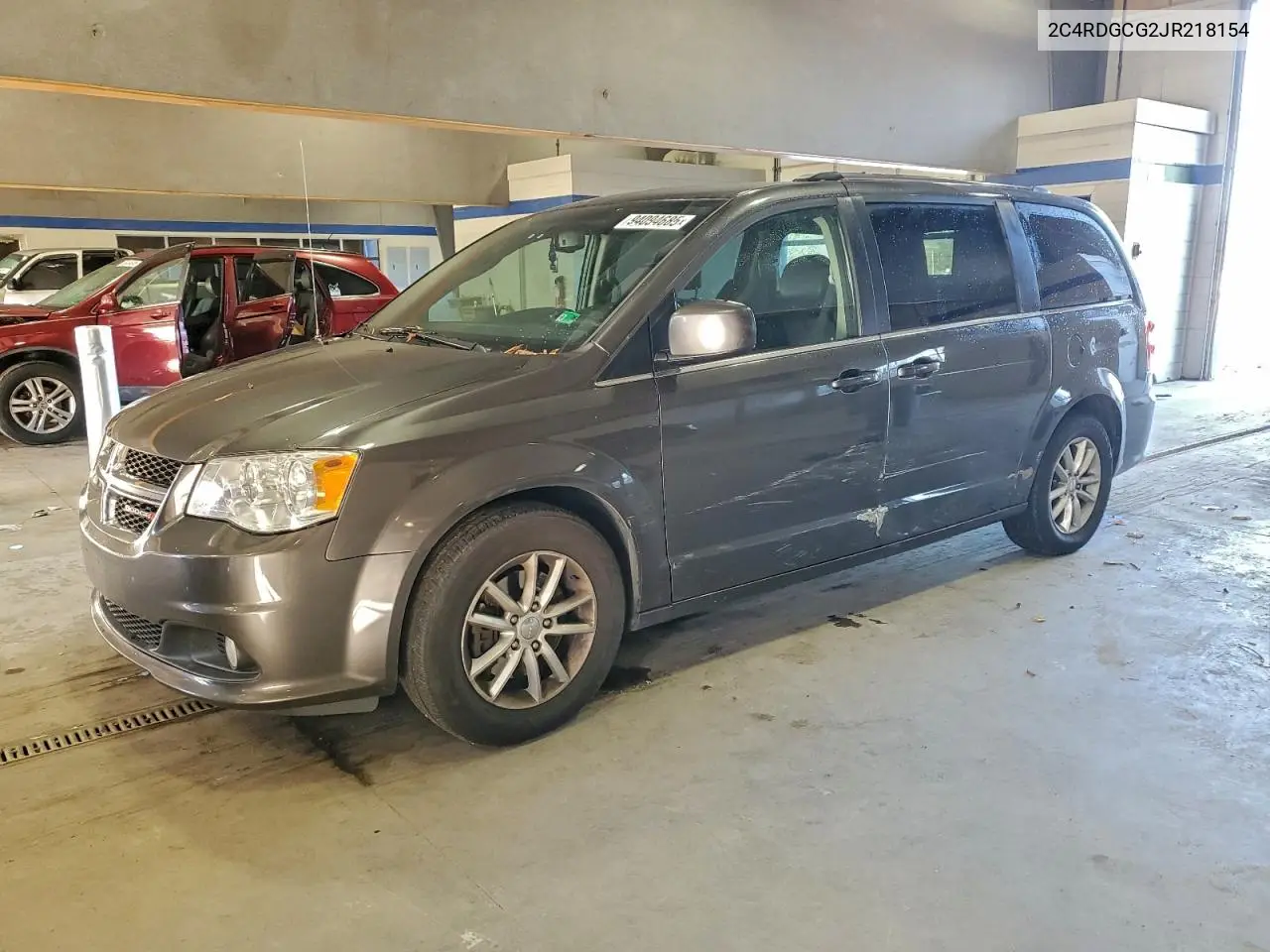 2C4RDGCG2JR218154 2018 Dodge Grand Caravan Sxt