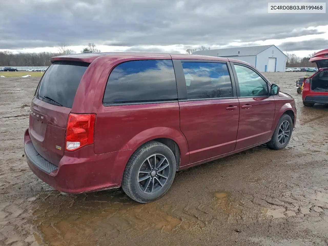 2C4RDGBG3JR199468 2018 Dodge Grand Caravan Se