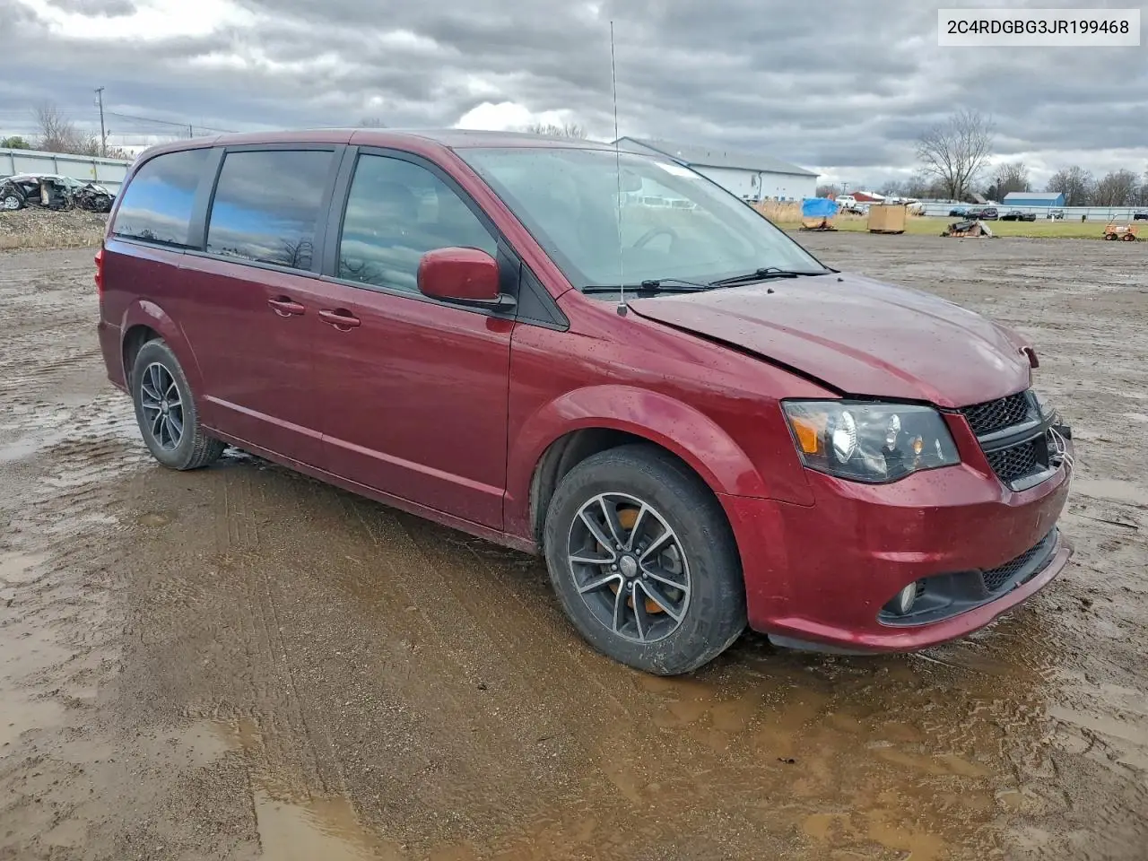2C4RDGBG3JR199468 2018 Dodge Grand Caravan Se