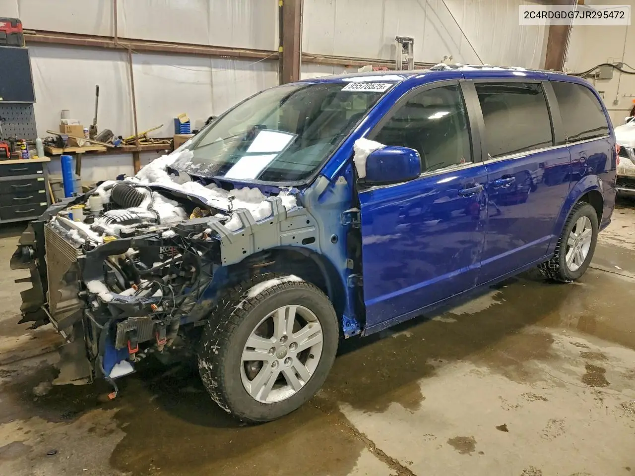 2C4RDGDG7JR295472 2018 Dodge Grand Caravan Crew