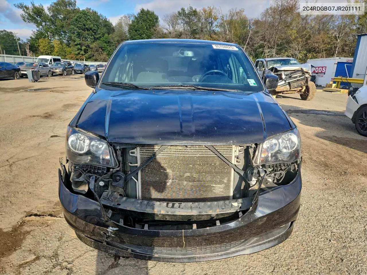 2C4RDGBG7JR201111 2018 Dodge Grand Caravan Se