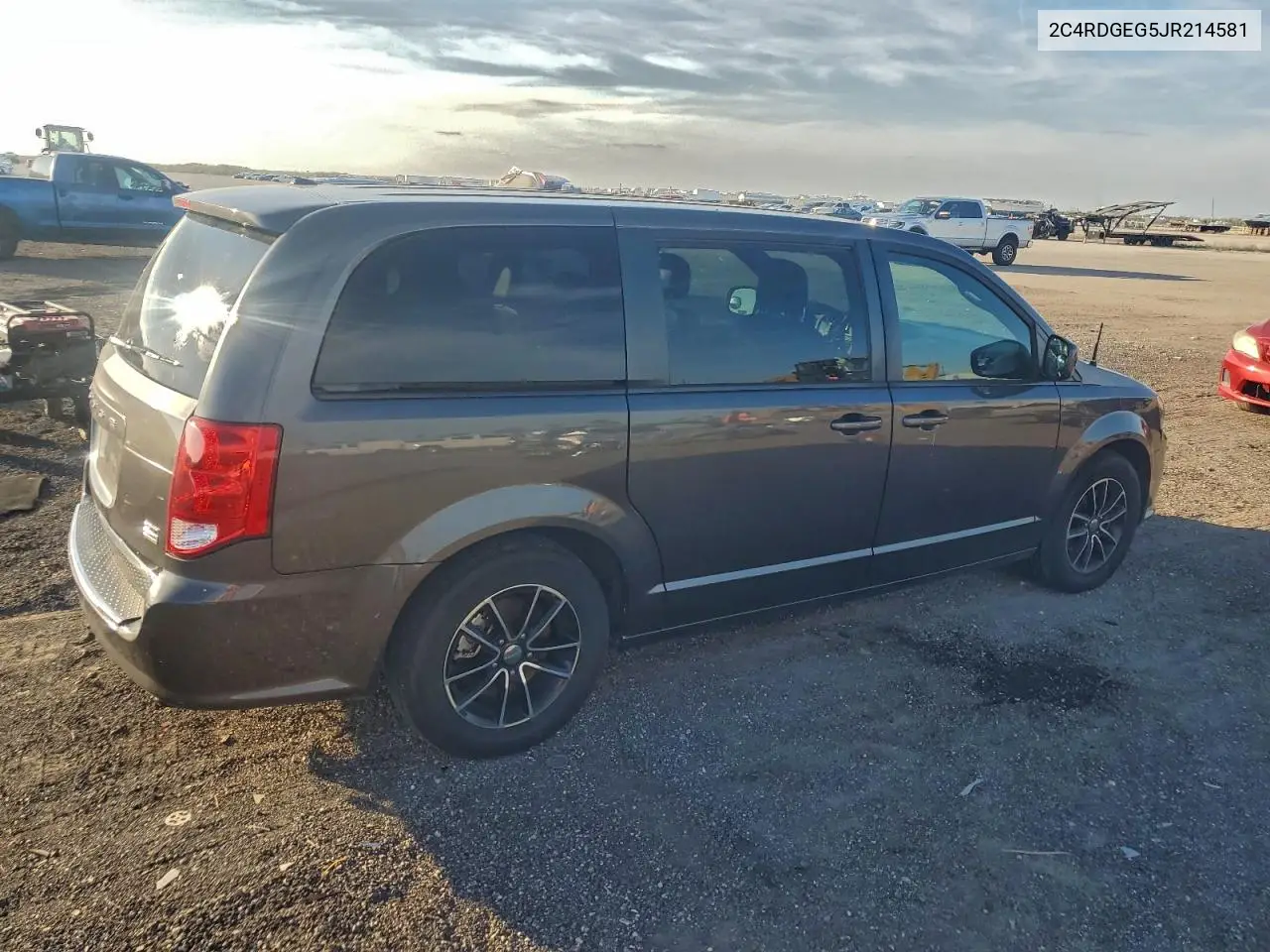 2C4RDGEG5JR214581 2018 Dodge Grand Caravan Gt