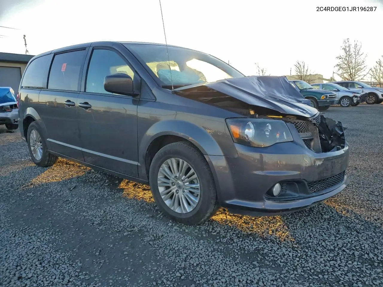 2C4RDGEG1JR196287 2018 Dodge Grand Caravan Gt