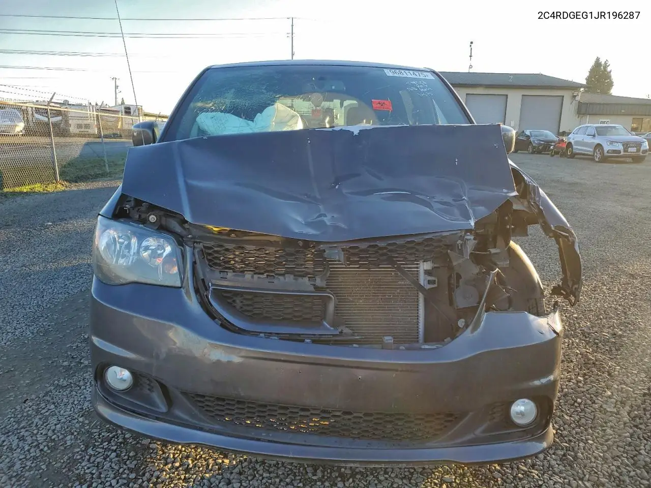 2C4RDGEG1JR196287 2018 Dodge Grand Caravan Gt