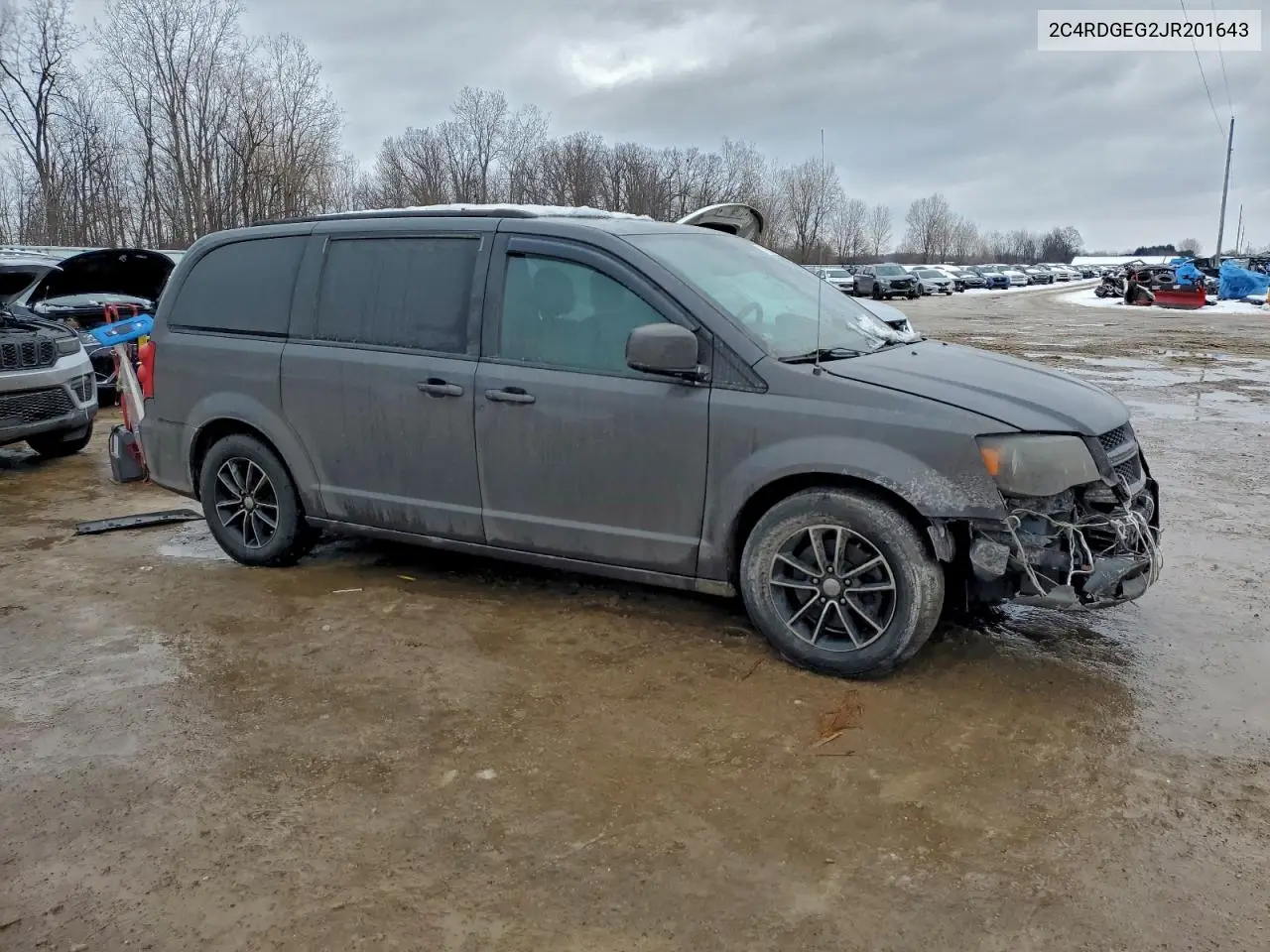 2C4RDGEG2JR201643 2018 Dodge Grand Caravan Gt