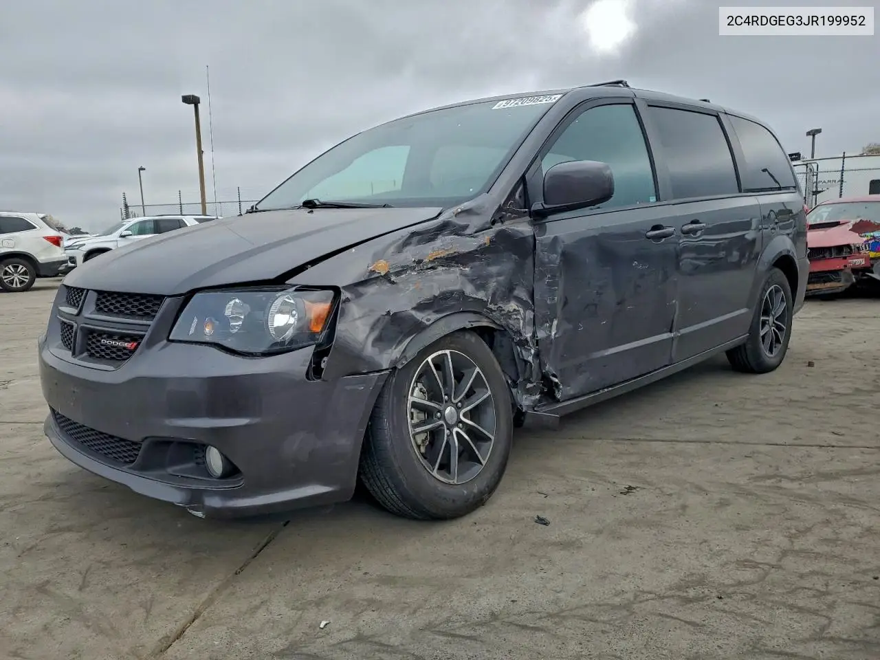 2C4RDGEG3JR199952 2018 Dodge Grand Caravan Gt
