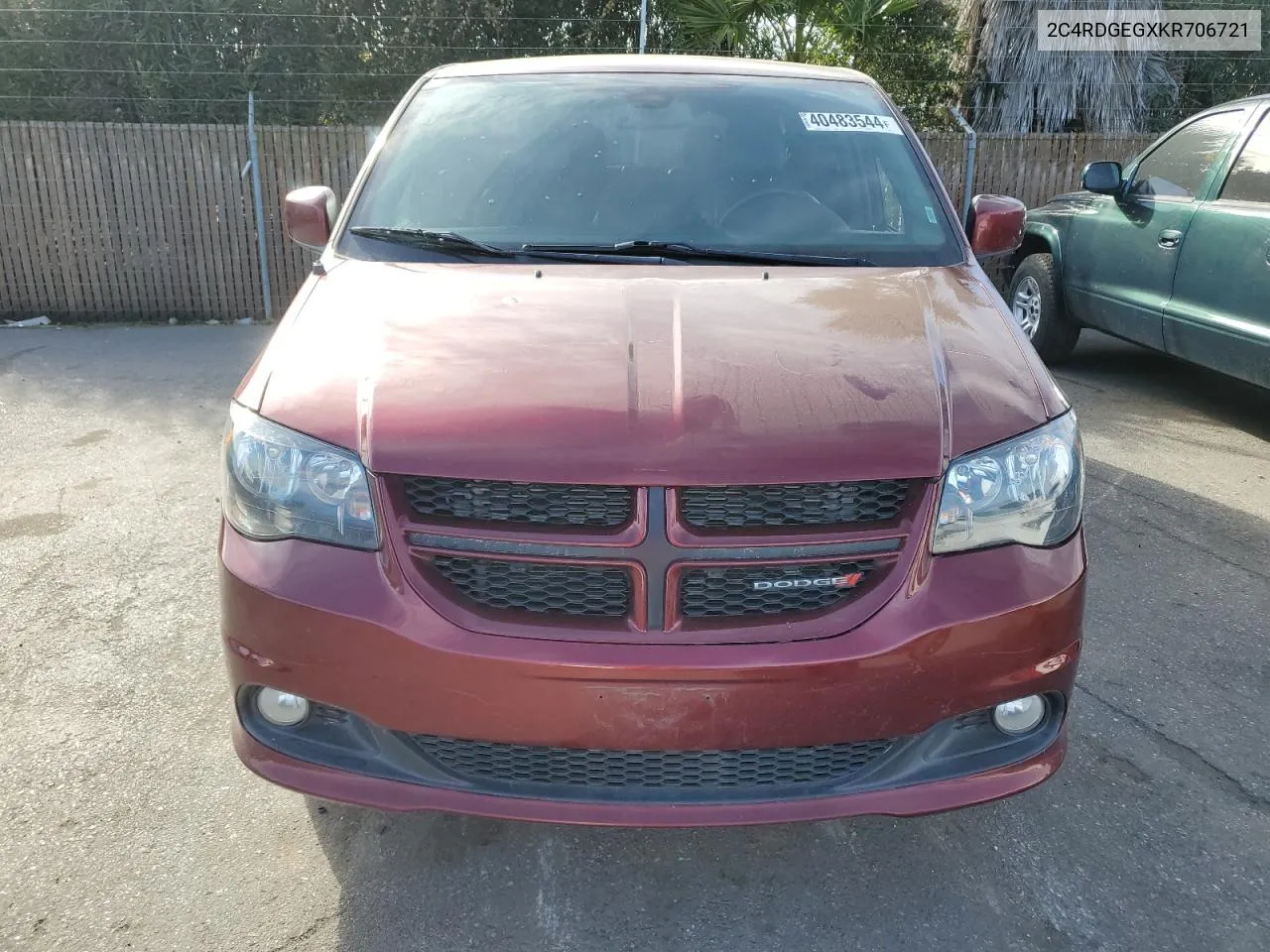 2C4RDGEGXKR706721 2019 Dodge Grand Caravan Gt