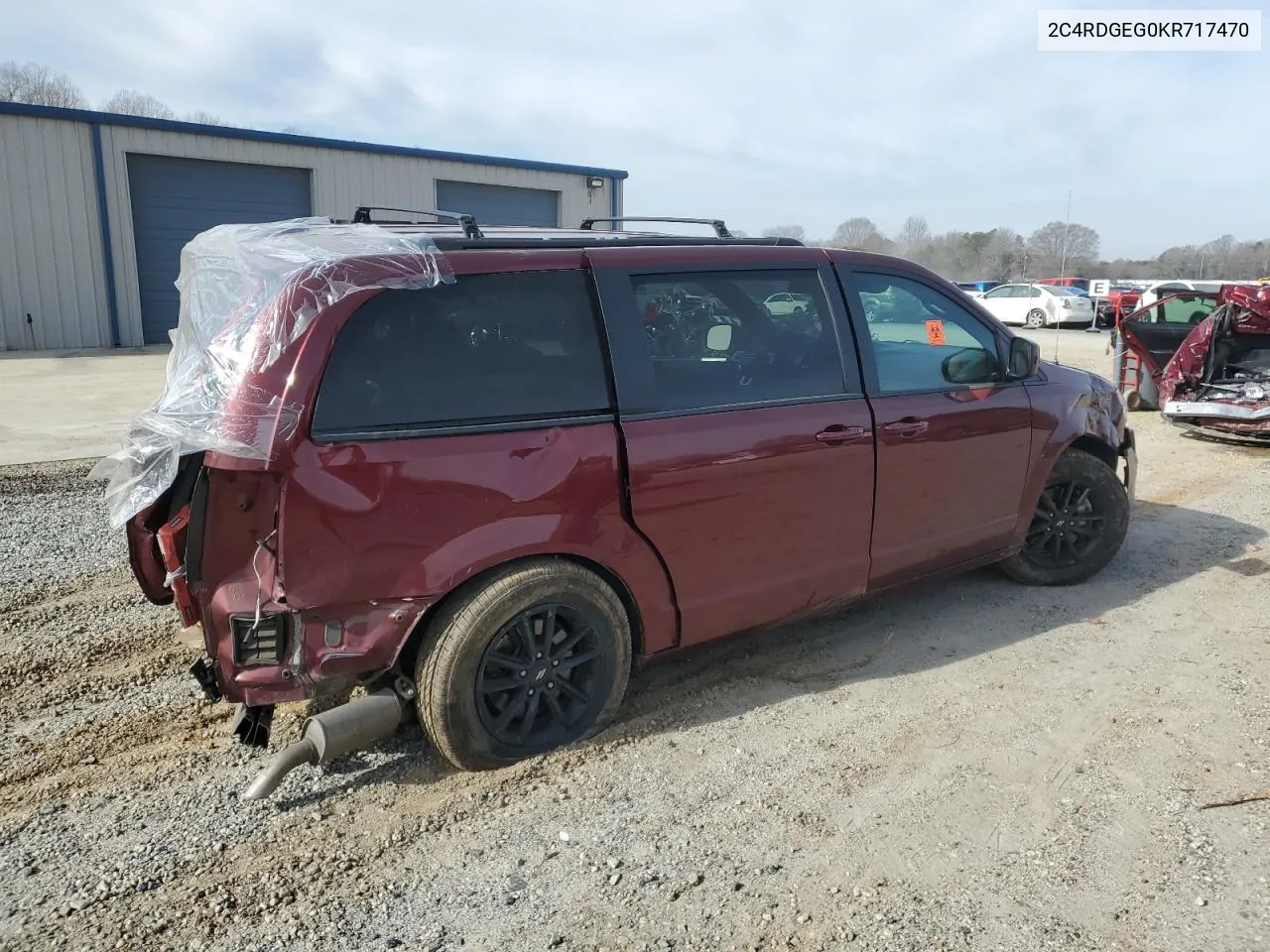 2C4RDGEG0KR717470 2019 Dodge Grand Caravan Gt