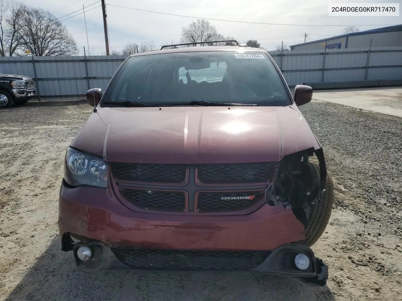 2C4RDGEG0KR717470 2019 Dodge Grand Caravan Gt