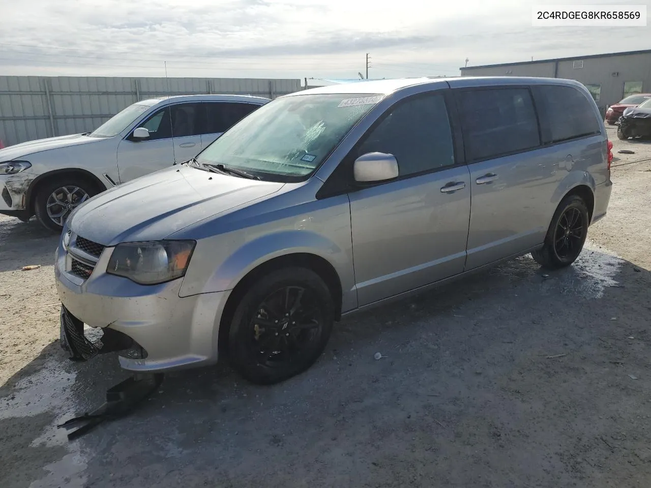 2019 Dodge Grand Caravan Gt VIN: 2C4RDGEG8KR658569 Lot: 43273314