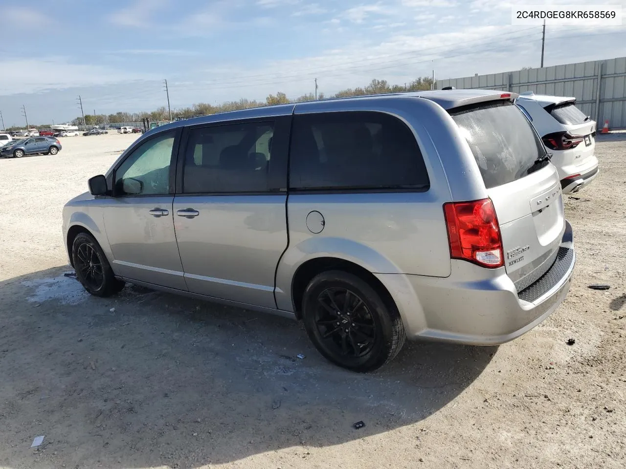 2019 Dodge Grand Caravan Gt VIN: 2C4RDGEG8KR658569 Lot: 43273314