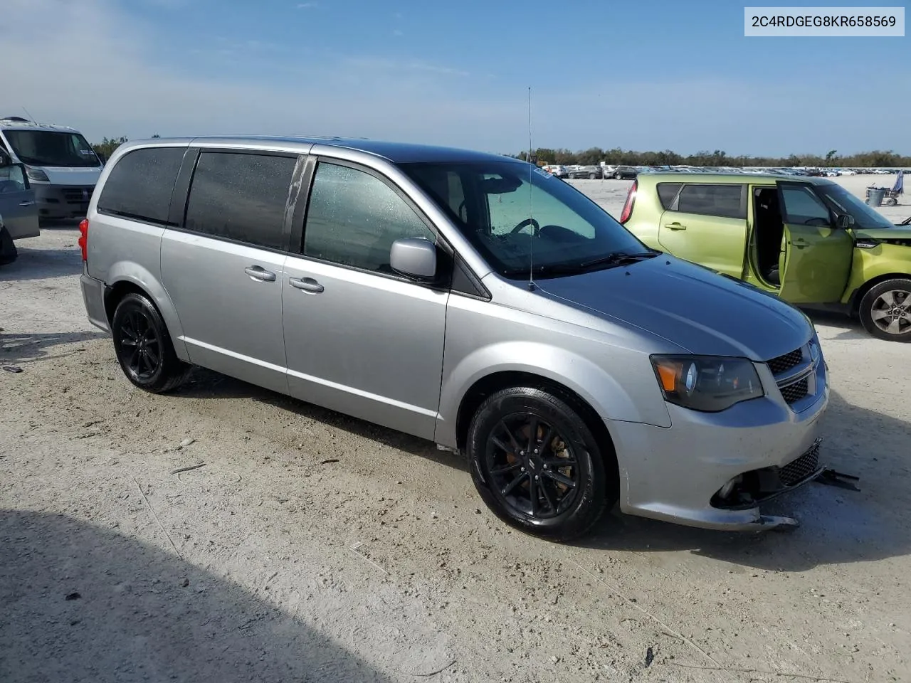 2019 Dodge Grand Caravan Gt VIN: 2C4RDGEG8KR658569 Lot: 43273314