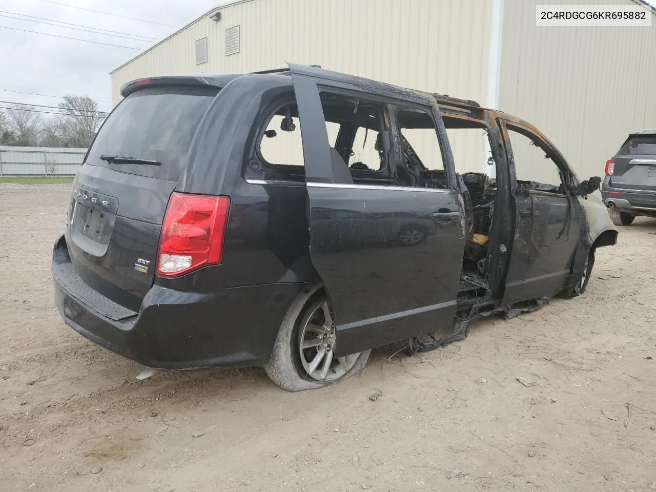 2C4RDGCG6KR695882 2019 Dodge Grand Caravan Sxt