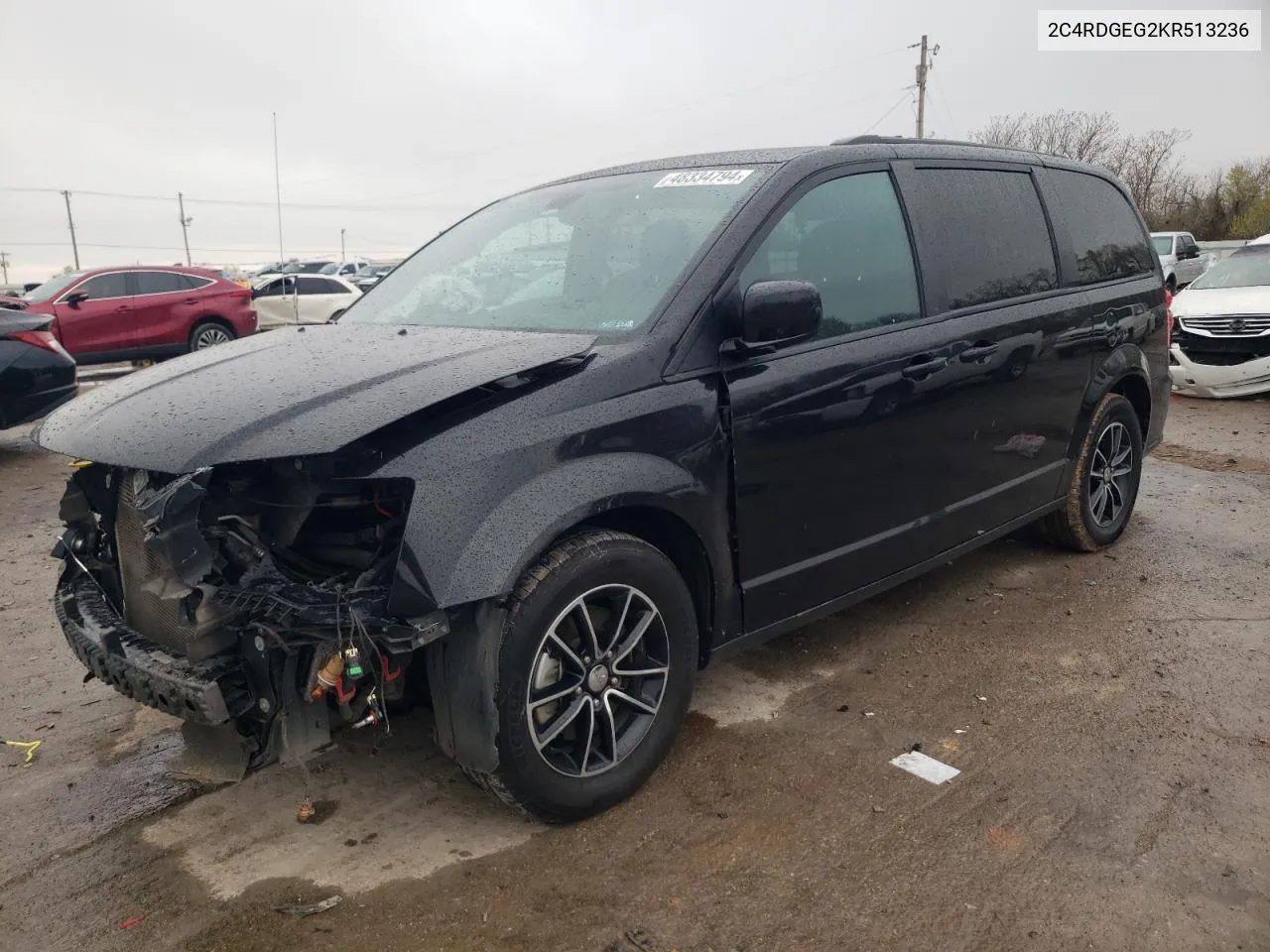 2C4RDGEG2KR513236 2019 Dodge Grand Caravan Gt