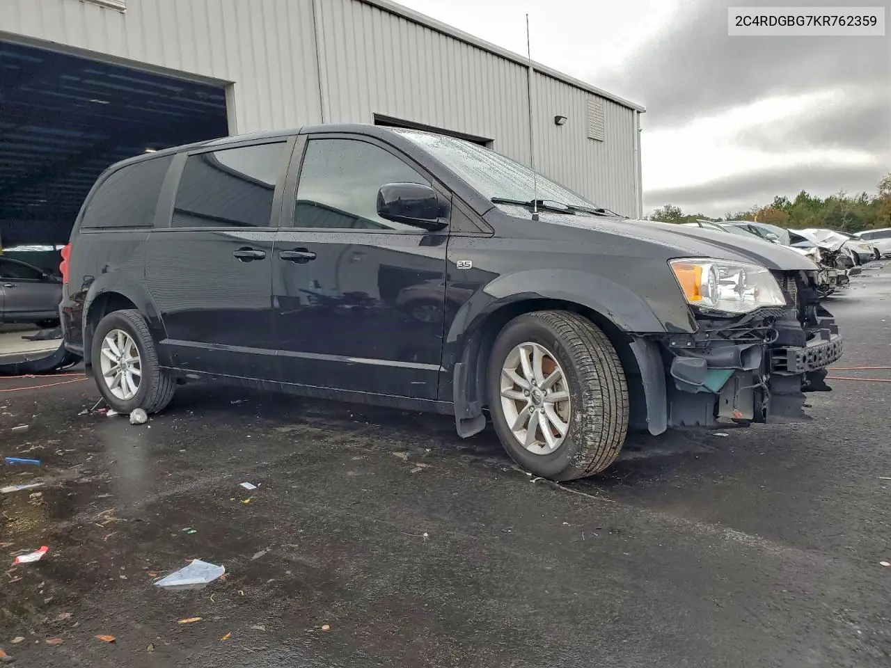 2C4RDGBG7KR762359 2019 Dodge Grand Caravan Se