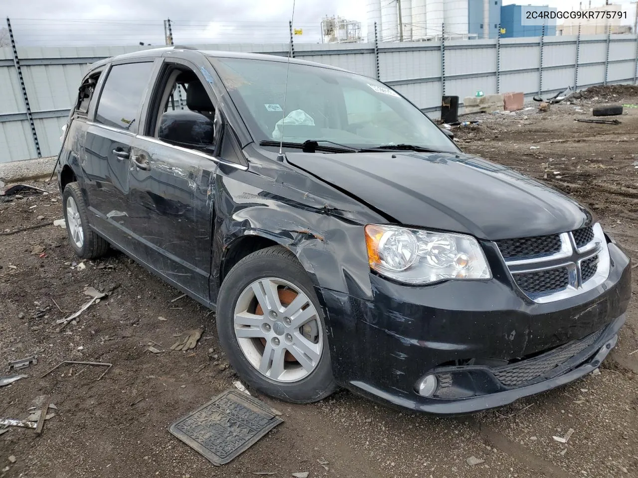 2C4RDGCG9KR775791 2019 Dodge Grand Caravan Sxt