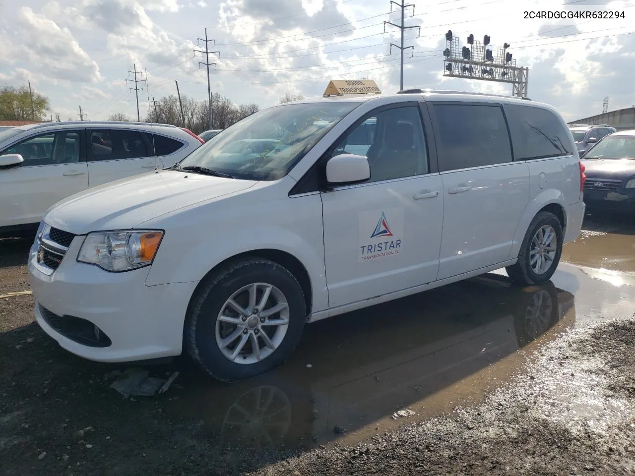 2C4RDGCG4KR632294 2019 Dodge Grand Caravan Sxt