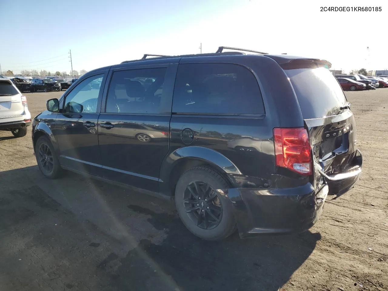 2C4RDGEG1KR680185 2019 Dodge Grand Caravan Gt