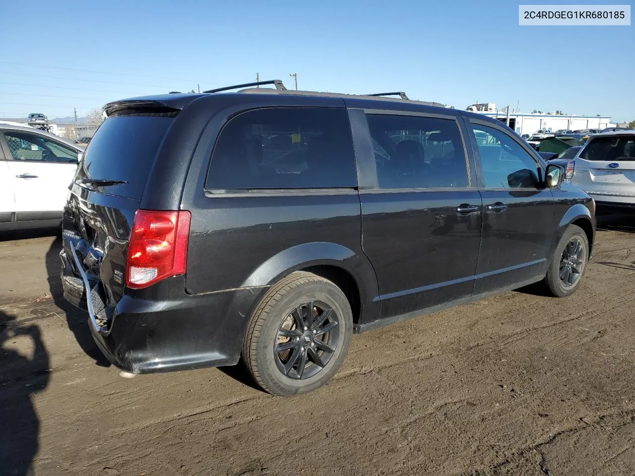 2C4RDGEG1KR680185 2019 Dodge Grand Caravan Gt