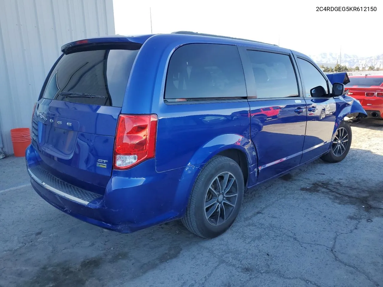 2019 Dodge Grand Caravan Gt VIN: 2C4RDGEG5KR612150 Lot: 50461784