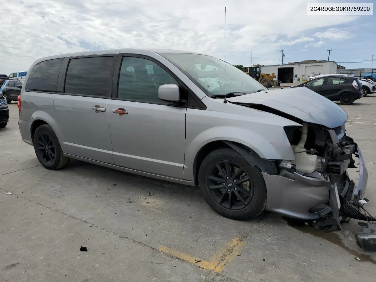 2019 Dodge Grand Caravan Gt VIN: 2C4RDGEG0KR769200 Lot: 51167974