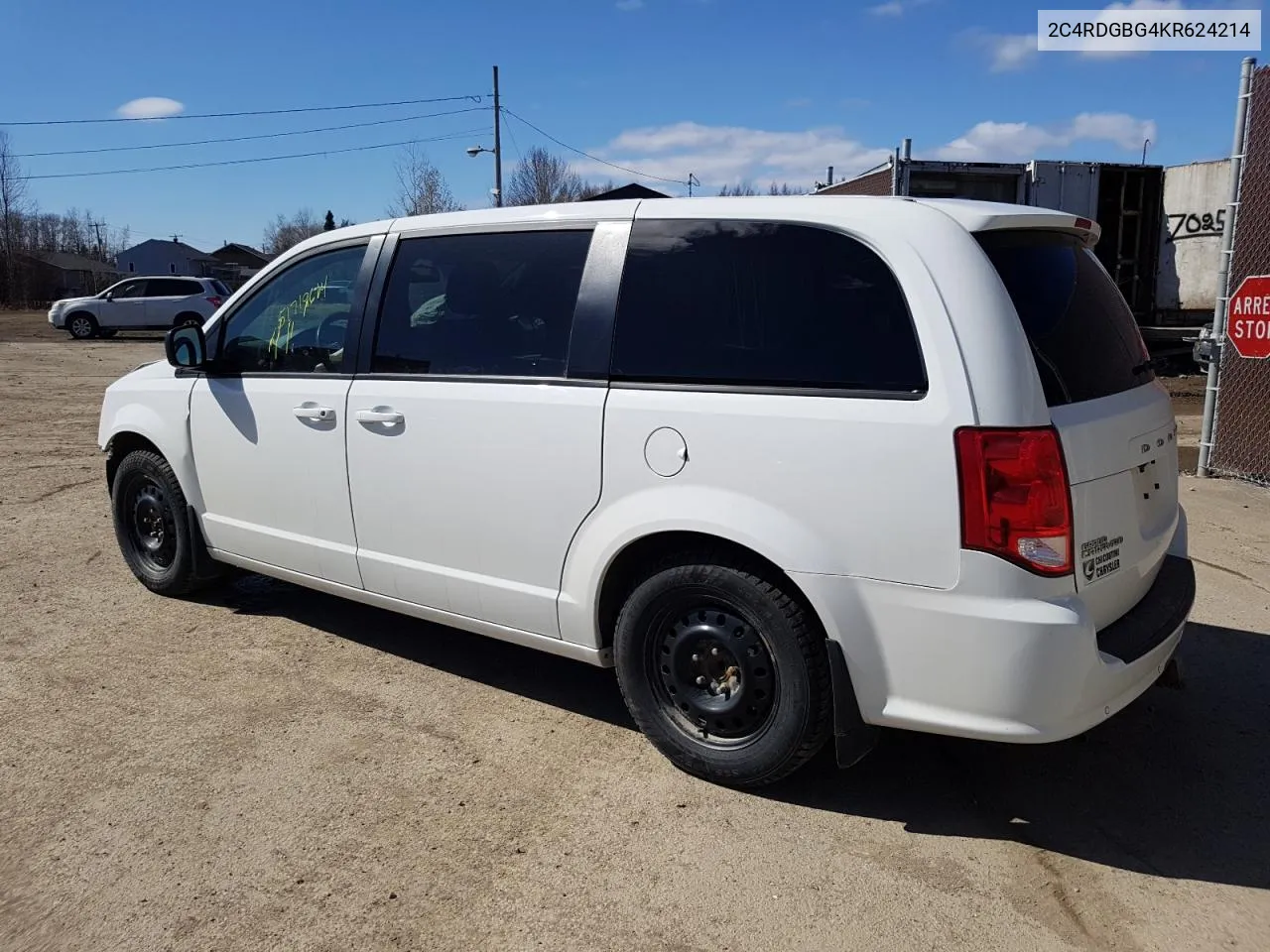 2C4RDGBG4KR624214 2019 Dodge Grand Caravan Se