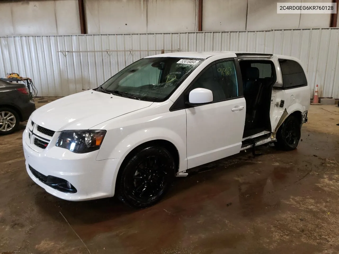 2C4RDGEG6KR760128 2019 Dodge Grand Caravan Gt