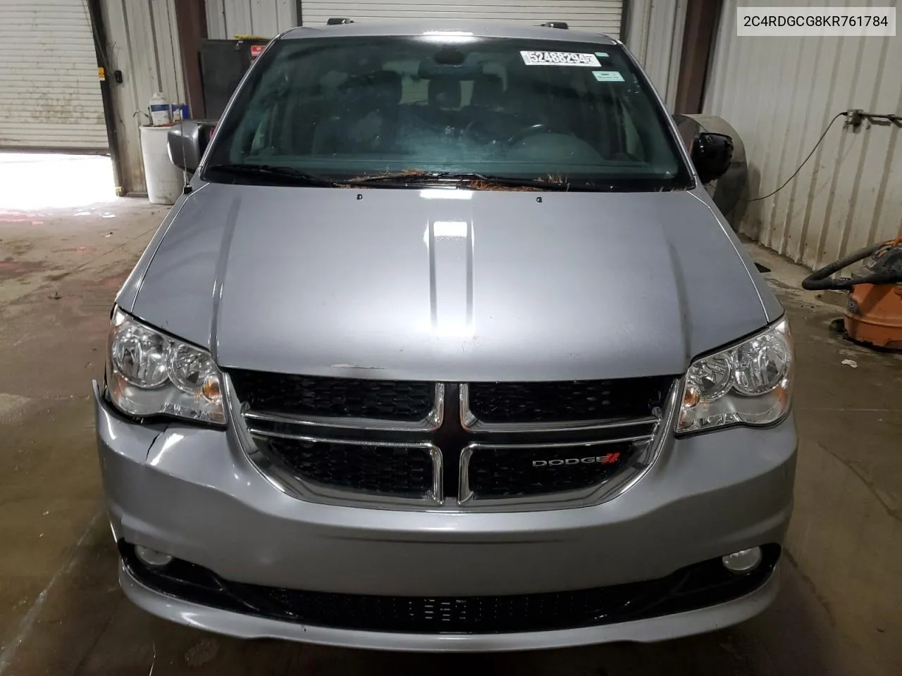 2019 Dodge Grand Caravan Sxt VIN: 2C4RDGCG8KR761784 Lot: 52488294