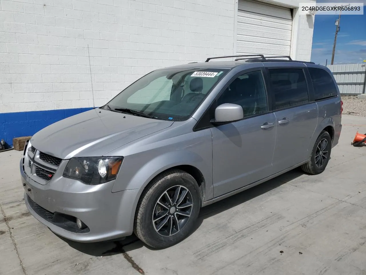 2C4RDGEGXKR606893 2019 Dodge Grand Caravan Gt