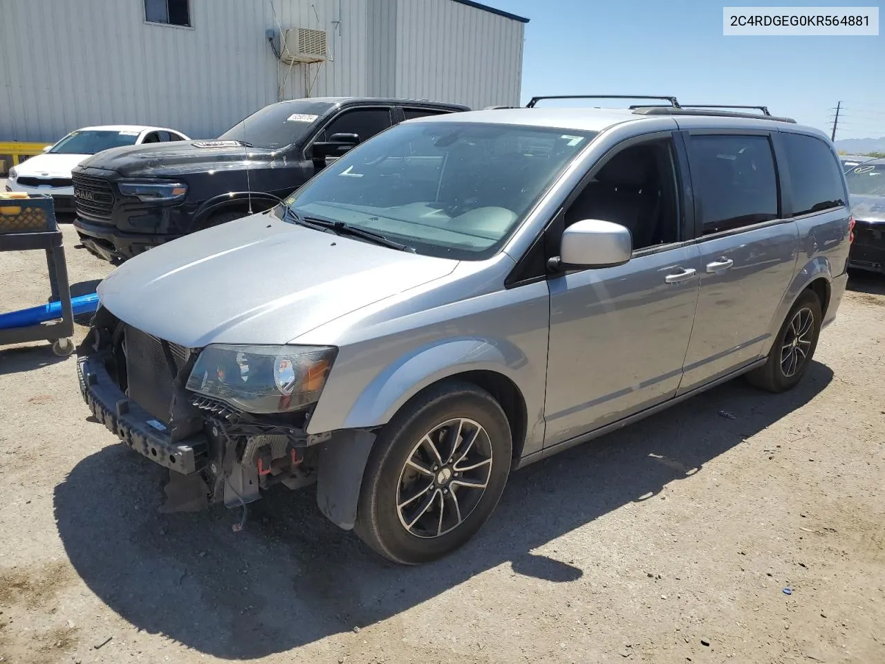 2C4RDGEG0KR564881 2019 Dodge Grand Caravan Gt