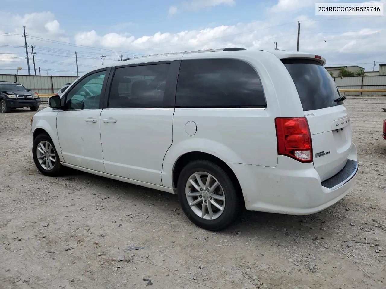 2C4RDGCG2KR529746 2019 Dodge Grand Caravan Sxt