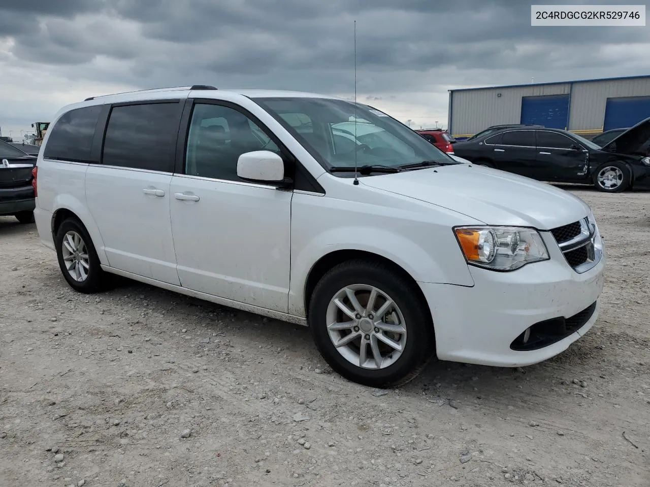 2C4RDGCG2KR529746 2019 Dodge Grand Caravan Sxt