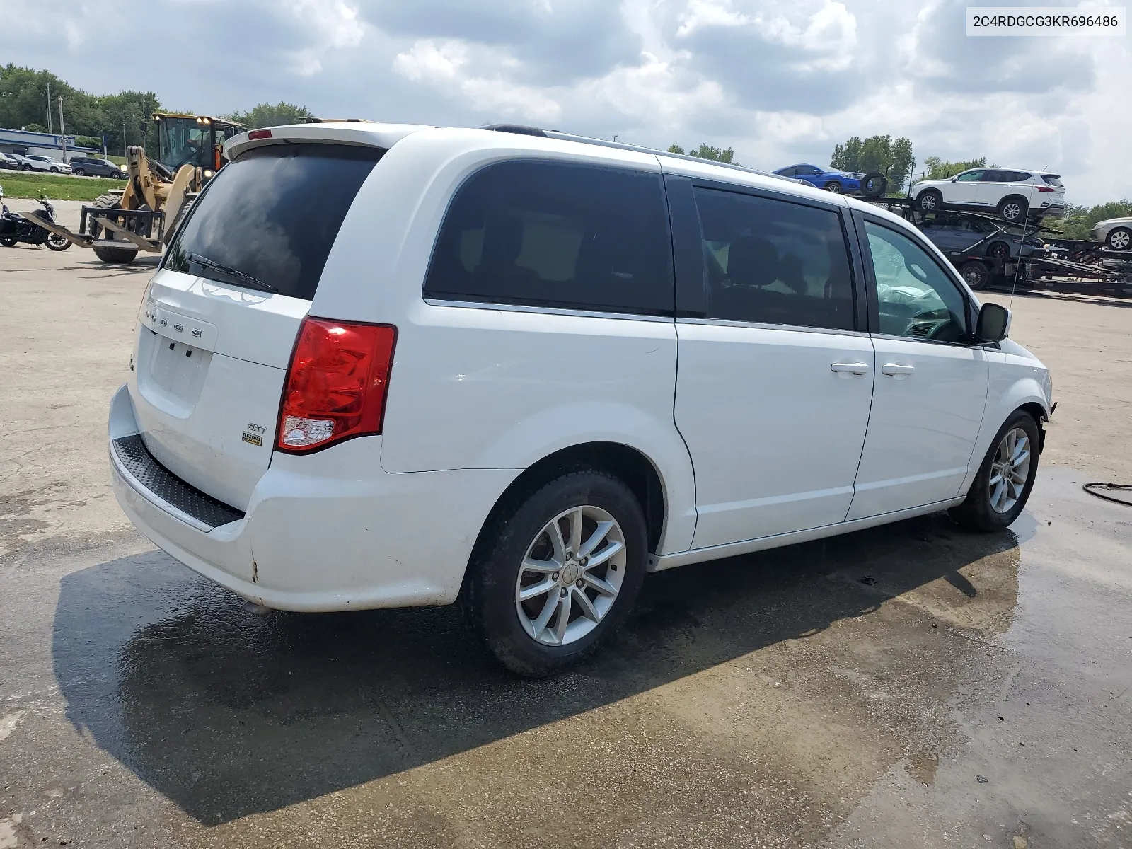 2C4RDGCG3KR696486 2019 Dodge Grand Caravan Sxt