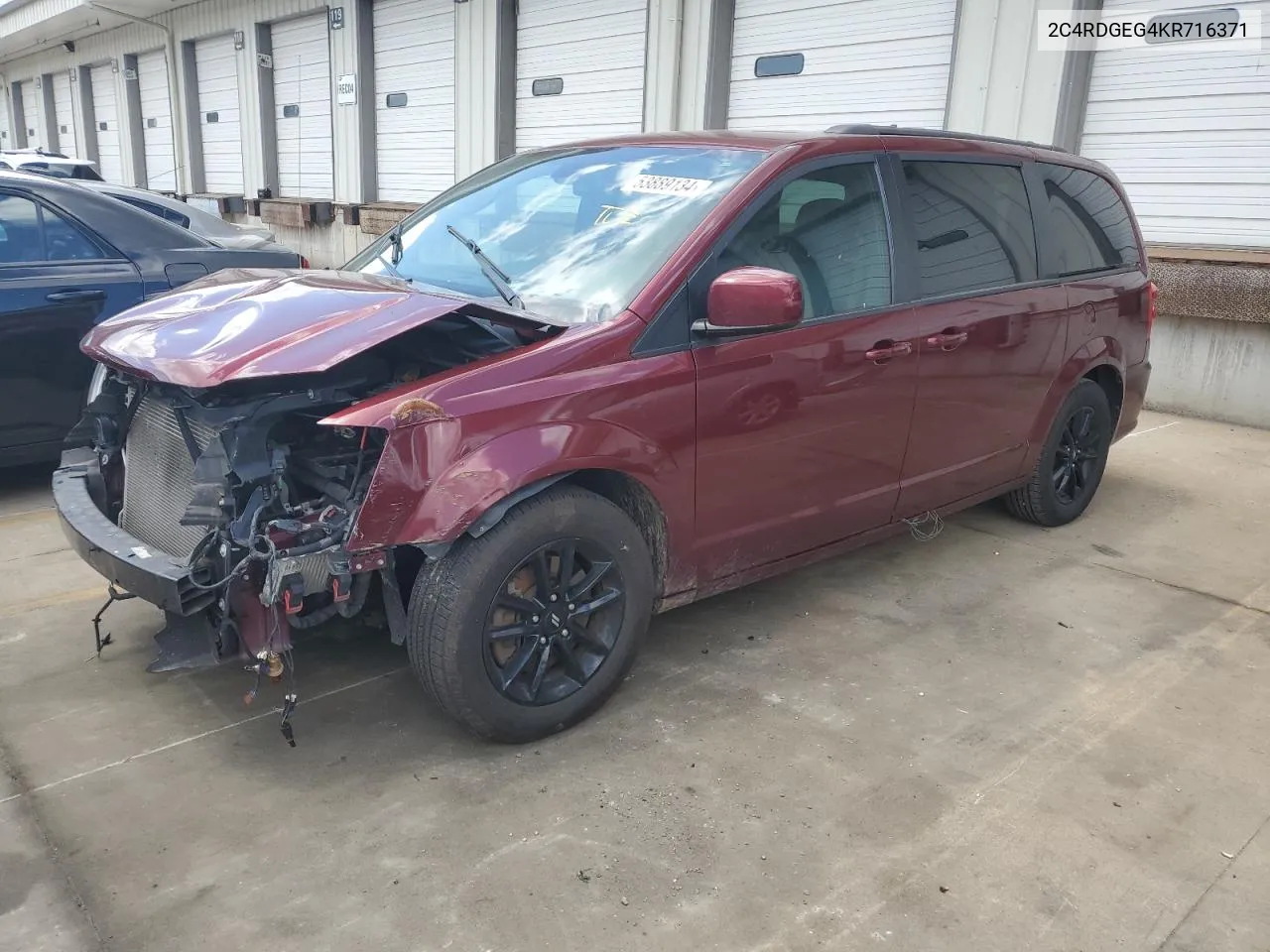 2C4RDGEG4KR716371 2019 Dodge Grand Caravan Gt