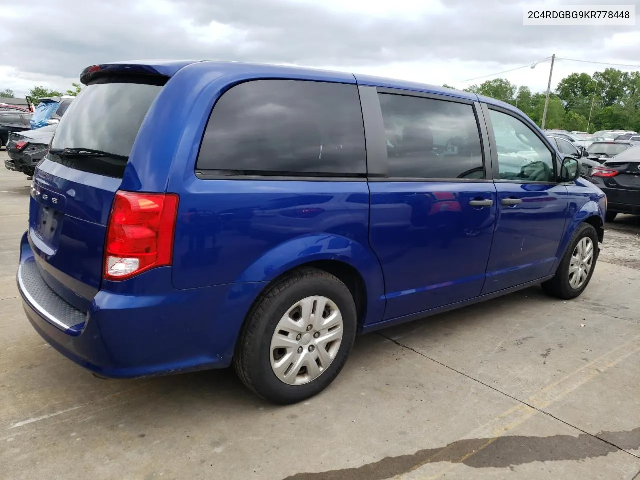 2C4RDGBG9KR778448 2019 Dodge Grand Caravan Se