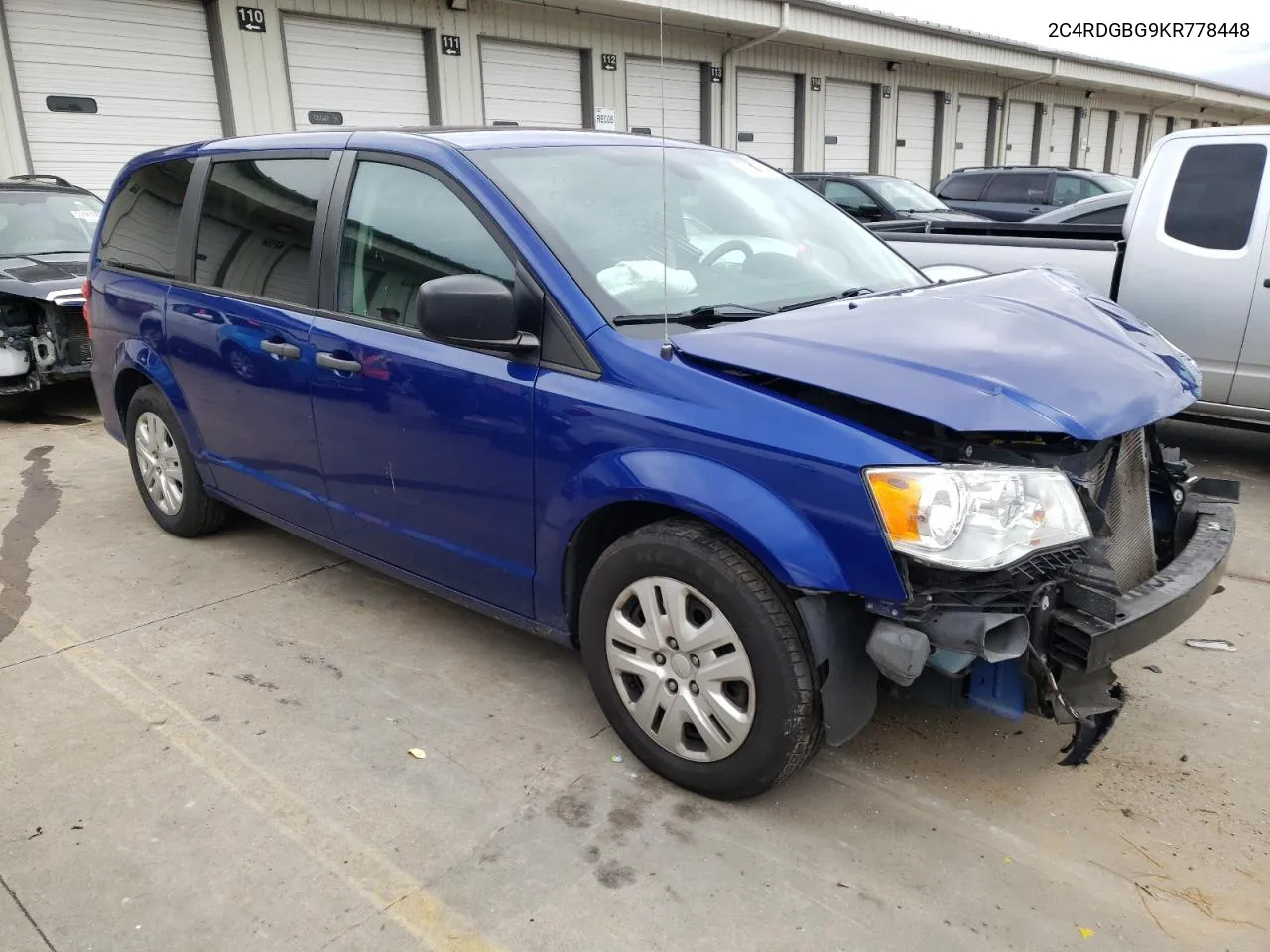 2C4RDGBG9KR778448 2019 Dodge Grand Caravan Se