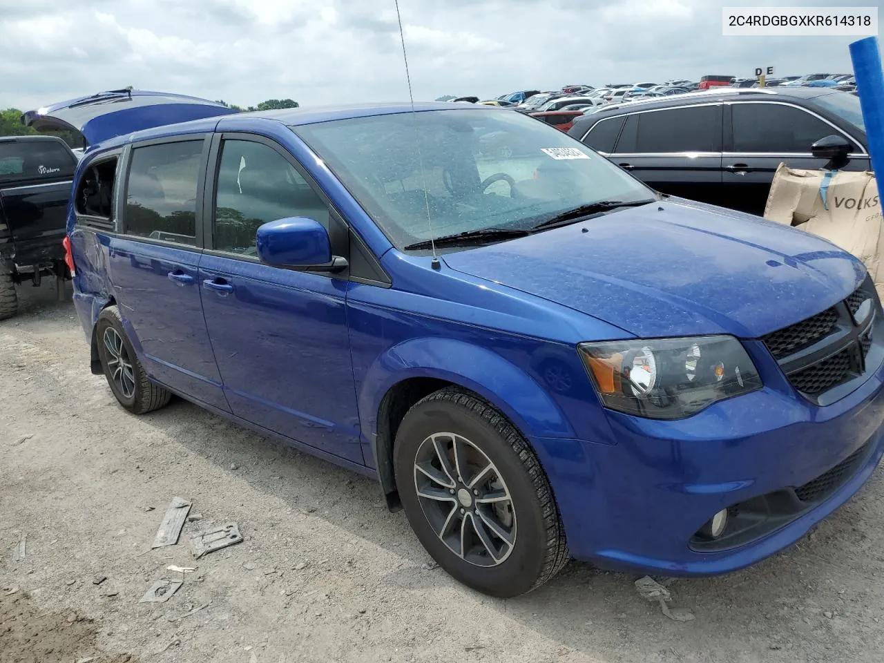 2019 Dodge Grand Caravan Se VIN: 2C4RDGBGXKR614318 Lot: 54034524