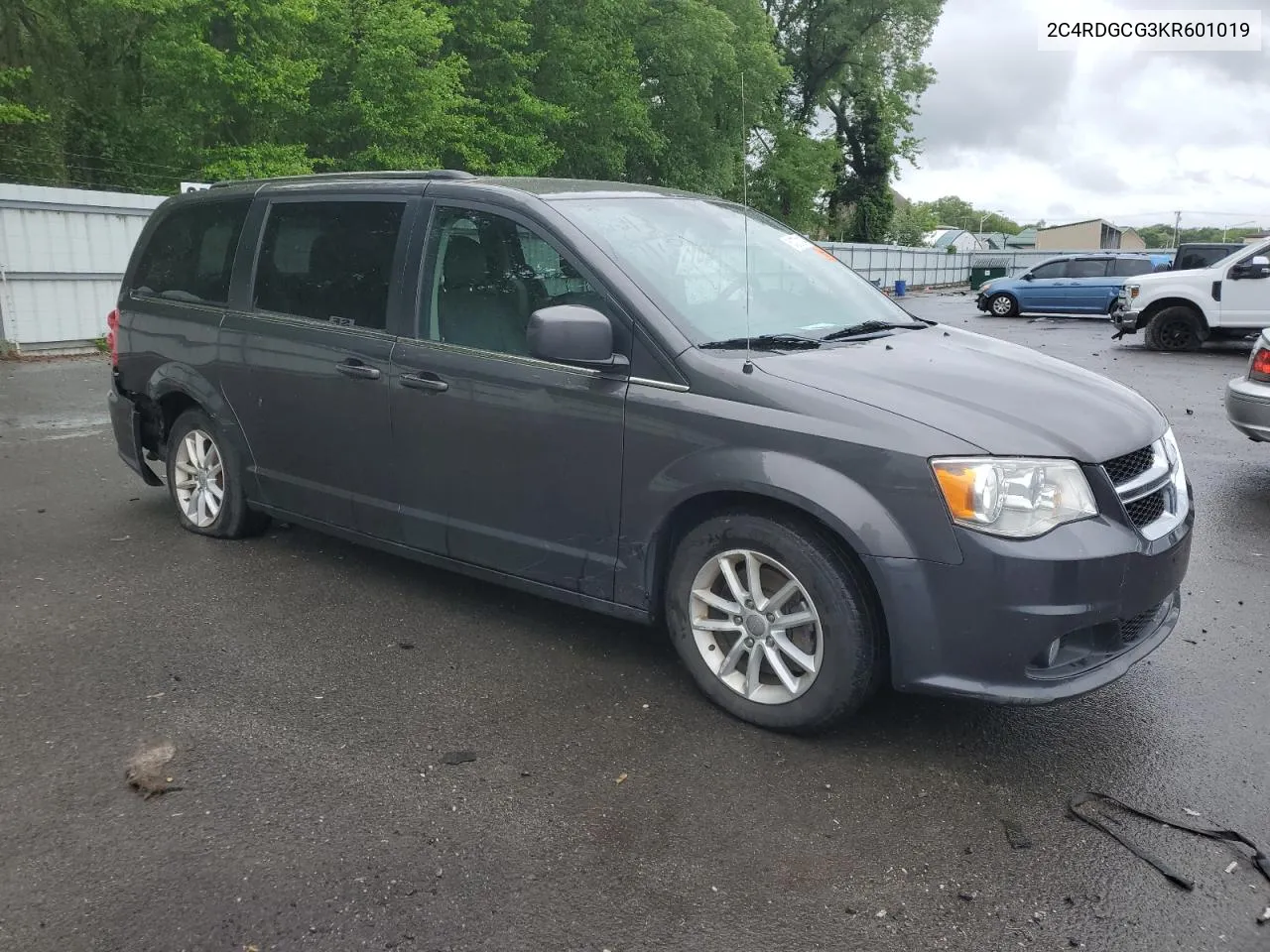 2019 Dodge Grand Caravan Sxt VIN: 2C4RDGCG3KR601019 Lot: 54373114