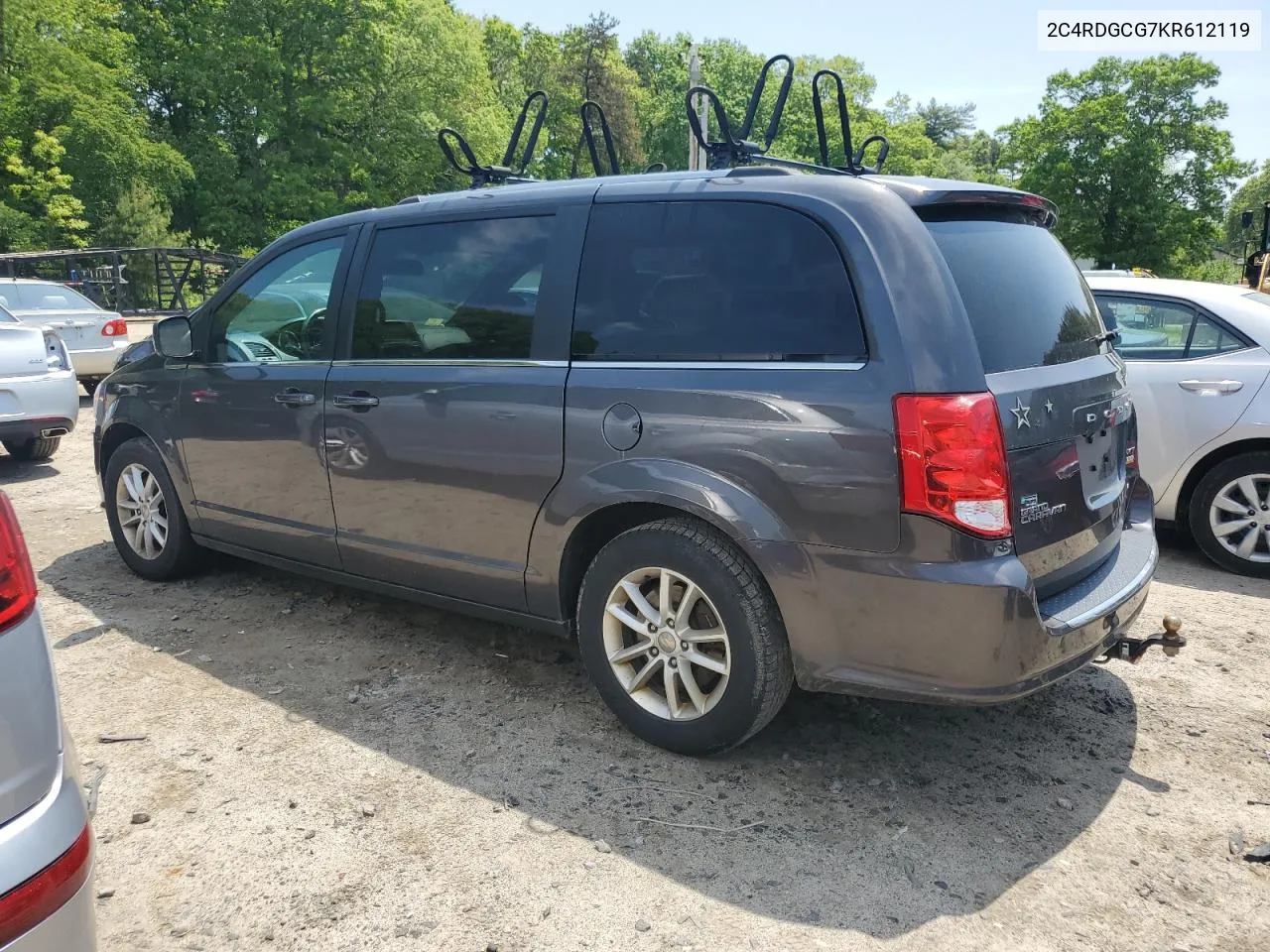 2019 Dodge Grand Caravan Sxt VIN: 2C4RDGCG7KR612119 Lot: 54384144