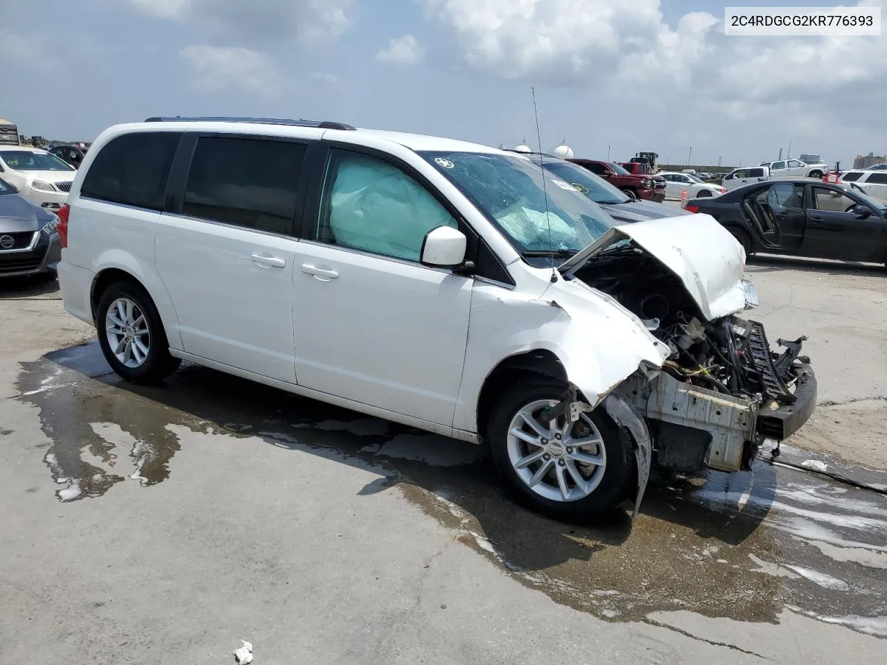 2C4RDGCG2KR776393 2019 Dodge Grand Caravan Sxt