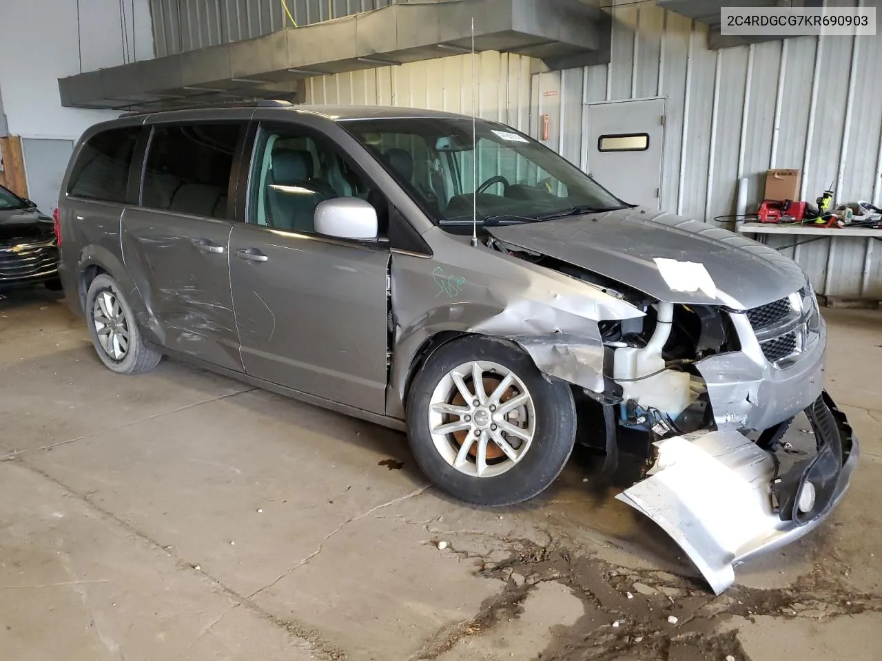 2C4RDGCG7KR690903 2019 Dodge Grand Caravan Sxt